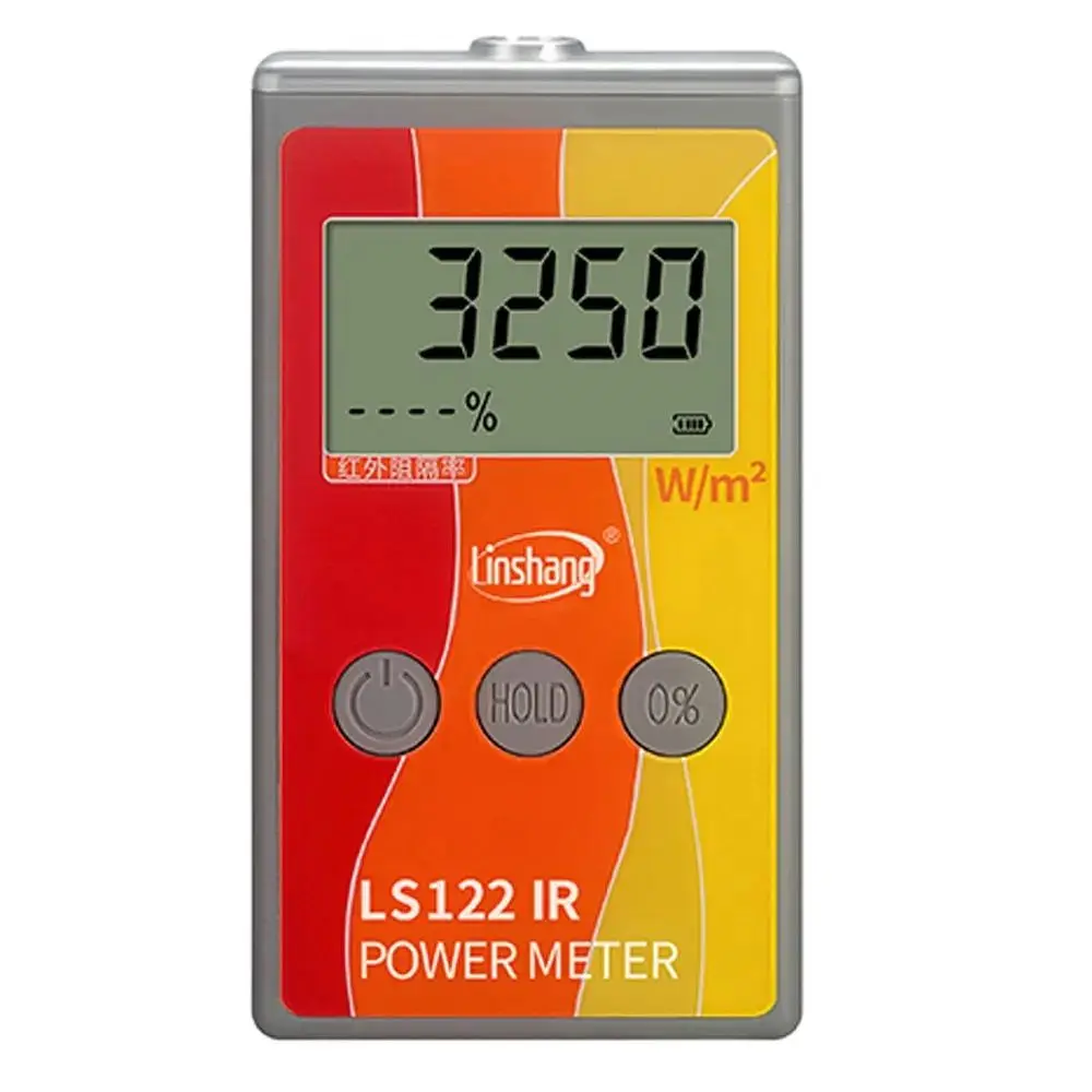 

New LS122 Handheld IR Power Meter test Infrared intensity luminance with IR rejection heat insulation rate from 1000-1700nm