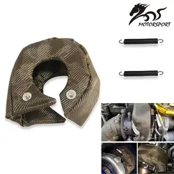 Protector Térmico Turbo de fibra de vidrio, cubierta de manta de turbocompresor para T2, T25, T28, GT28, GT30, GT35, para la mayoría de las turbinas T3, cargador Turbo de carcasa