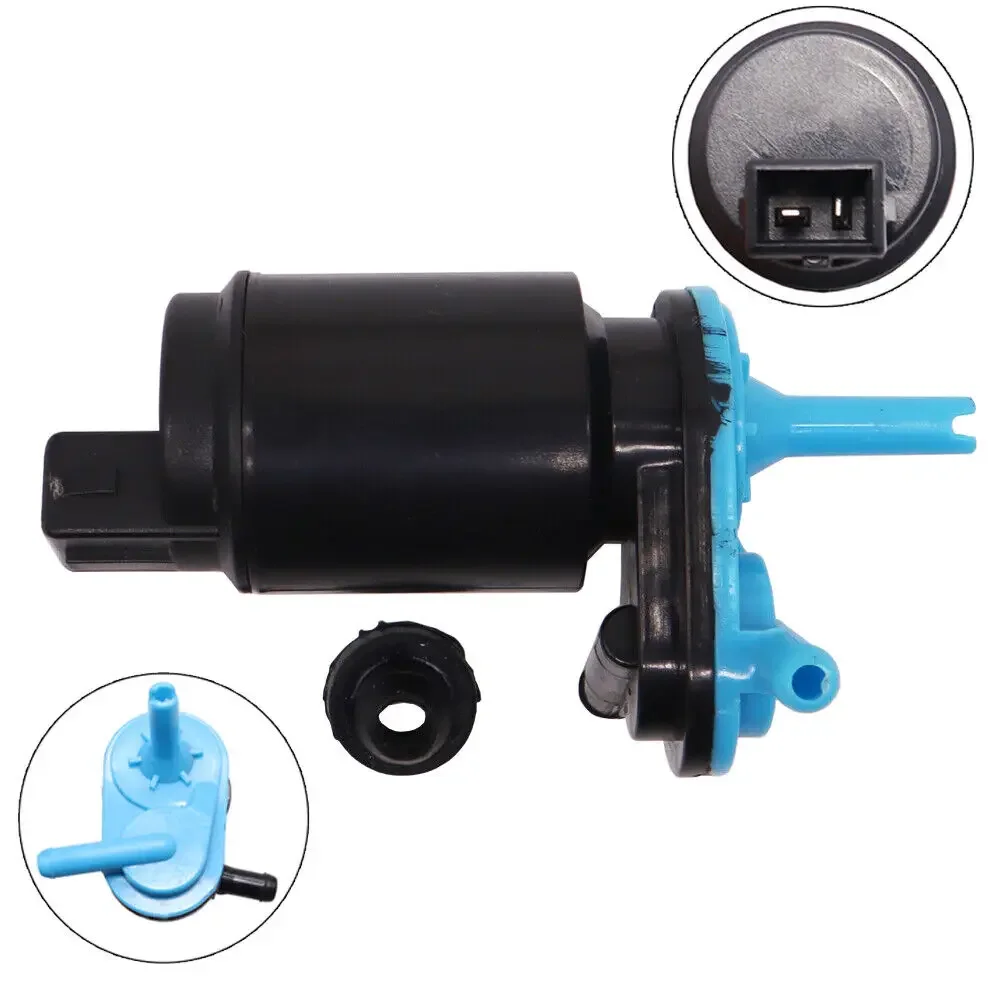 

1pc Washer Pump Suitable for Volkswagen Opel Mercede Benz Audi Ford Saab Motor Spray Bottle Motor 1H6955651 Car Windscreen Parts