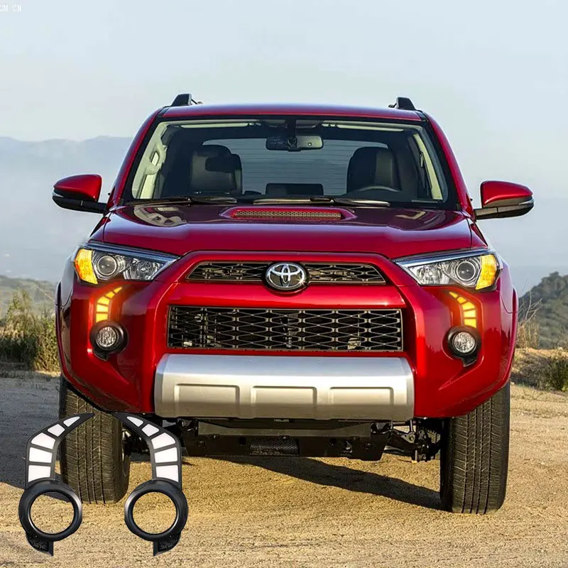 

Suitable for 2013-2022 Toyota 4Runner Front Fog Light Position Daytime Running Light Turn Signal Accessories