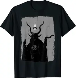 NEW LIMITED Lucifer Light Bearer Satanics Occult Baphomet Goat Athe!st Tee Shirt