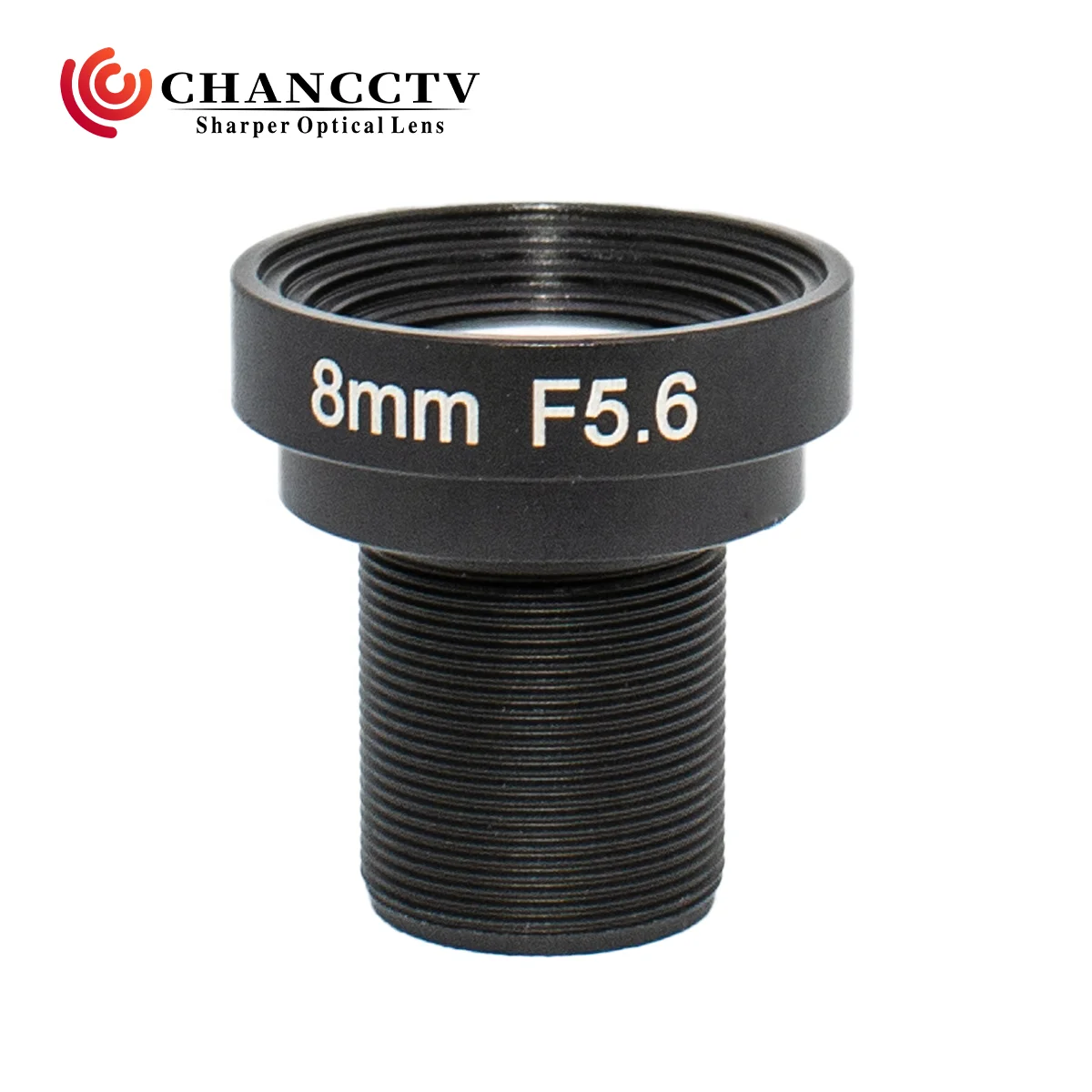 عدسة 1/1.8 بوصة 8 مم F5.6 M12 منخفضة التشويه بدون مرشح قطع IR لرؤية الماكينة