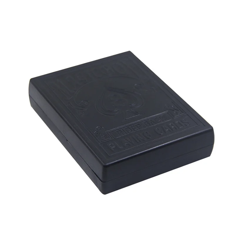 Surprise Restore Box Magic Tricks Black Plastic Box Broken Paper Card Case Close-Up Magic Tricks Props Toys For Children