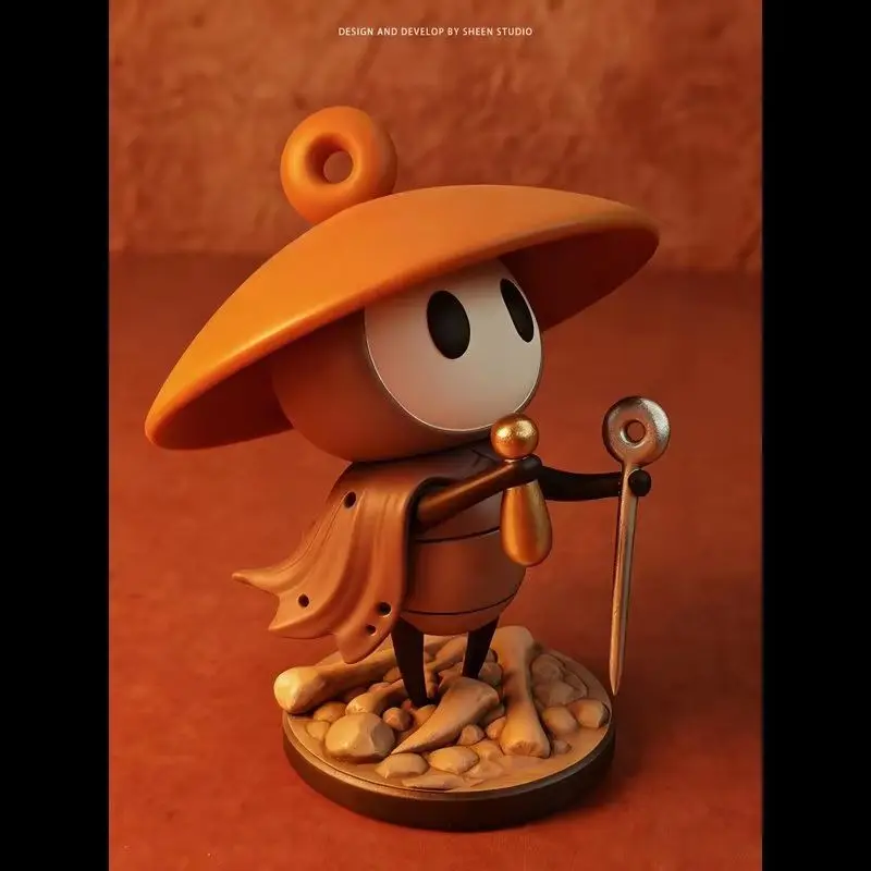 Figura de Acción de PVC de Sheen Studio Hollow Knight Silksong Sherma de 12 CM, Coleccionable para Fanáticos del Anime y Videojuegos, Estatua Decorativa para Escritorio, Regalo