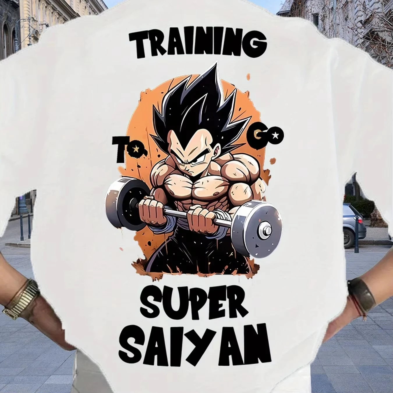 Harajuku anime vegeta dragon ball verão camiseta de algodão masculino fitness oversized vintage rua feminino casual solto mangas curtas