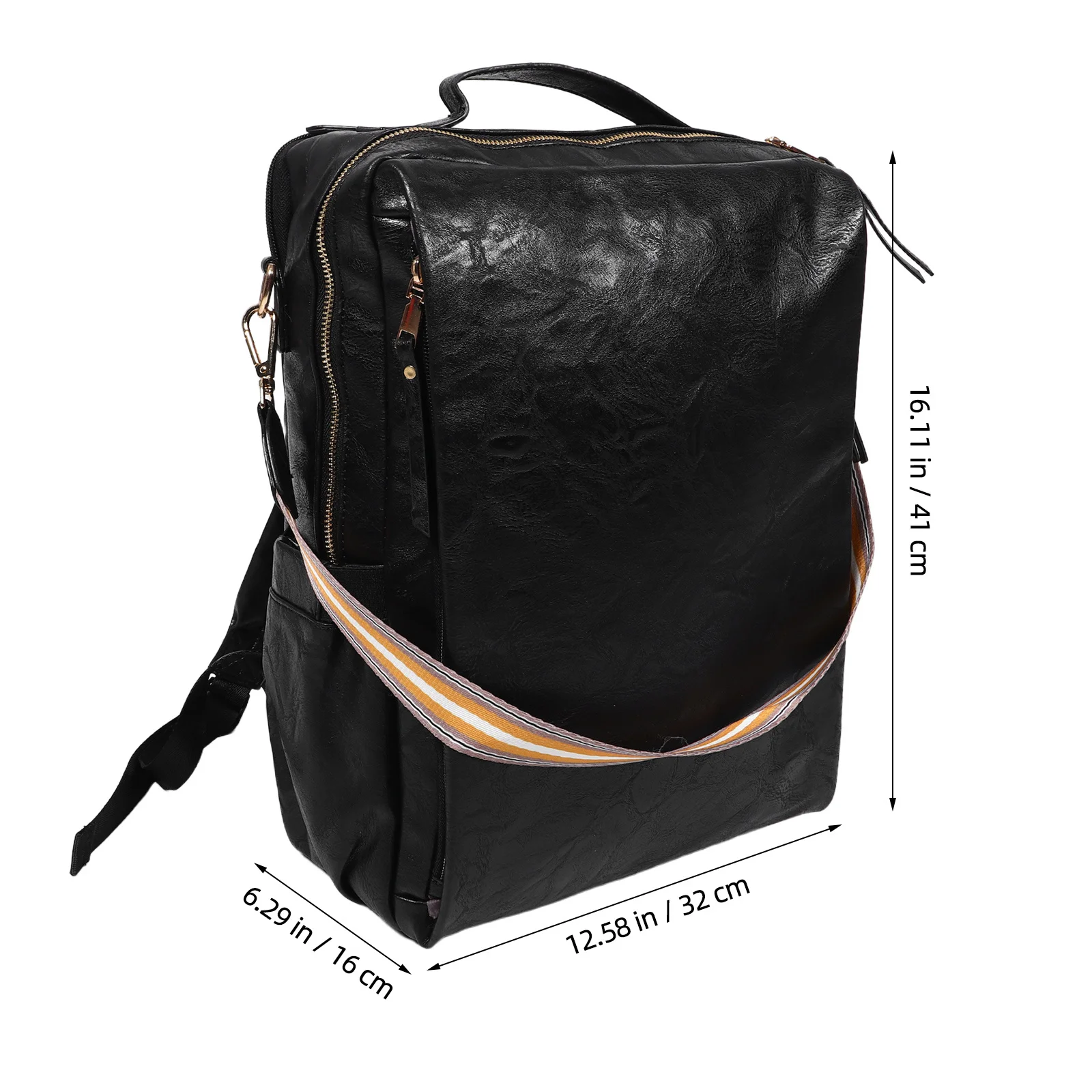 16.11X12.58X6.29In Mode Laptop Rugzak Waterbestendige Tas Voor Werk College Reizen Lichtgewicht