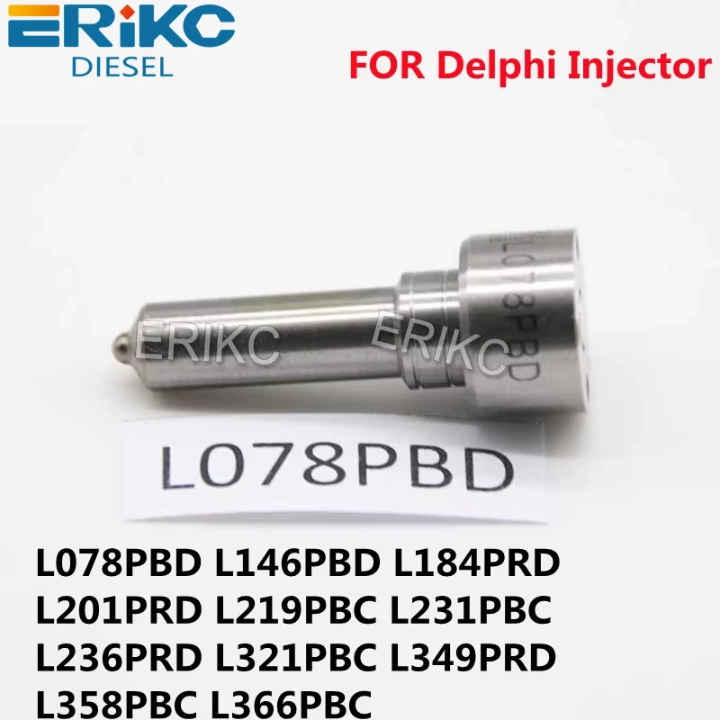 ERIKC Atomizer L078PBD L146PBD L184PRD L201PRD L219PBC L231PBC L236PRD L321PBC L349PRD L358PBC L366PBC Spray Nozzle FOR Delphi