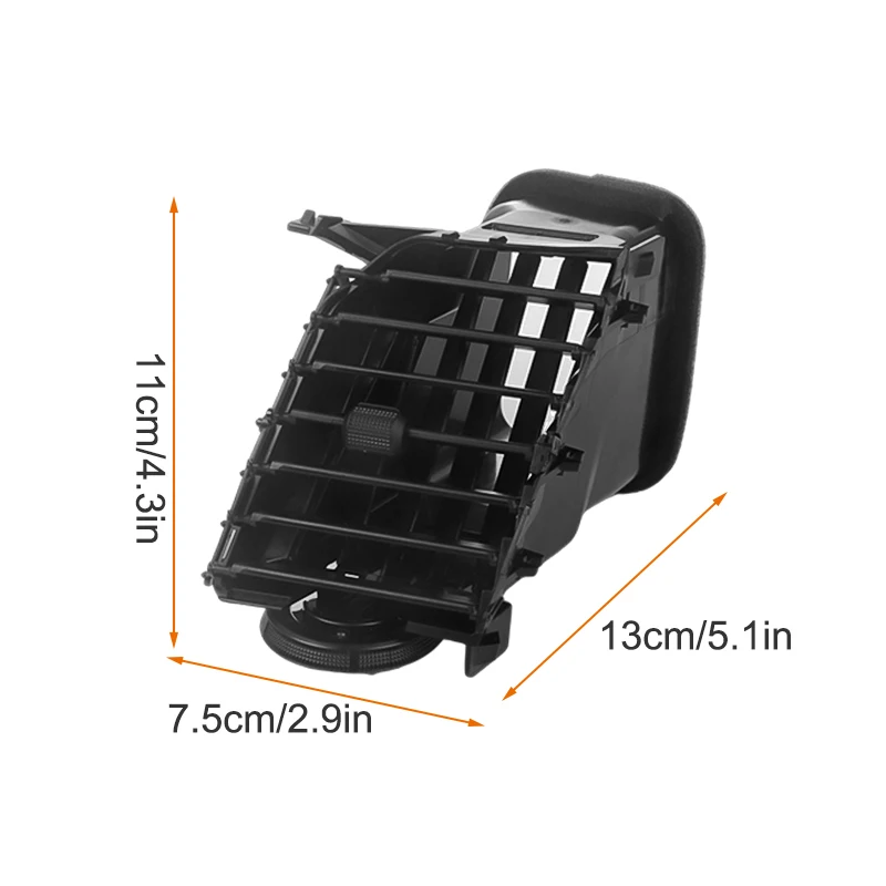 1 زوج لوحة القيادة الأمامية مركز تنفيس الهواء منفذ A/C مصبغة لتويوتا هايلكس فيجو/هايلكس فيجو Champ 2004 2005-2015 68750-JA00A