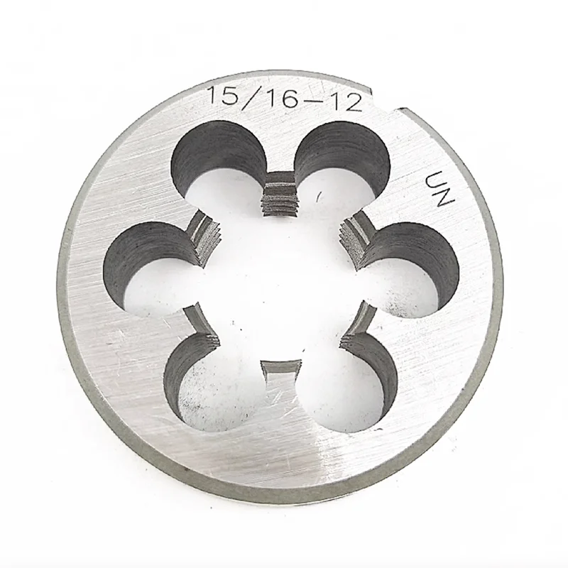 1PCS American Non-adjustable Round Die Alloy Steel UNF UNS UNEF U7/8 15/16 1