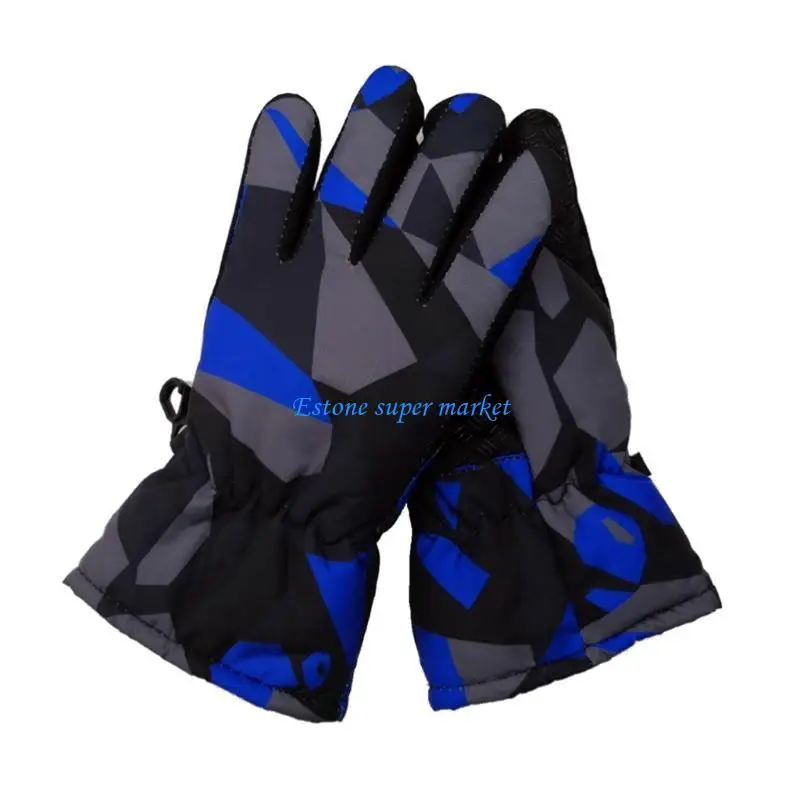 

090B Warm Gloves Keep Warm Snowboard Windproof Waterproof Thicken Winter Must Gloves