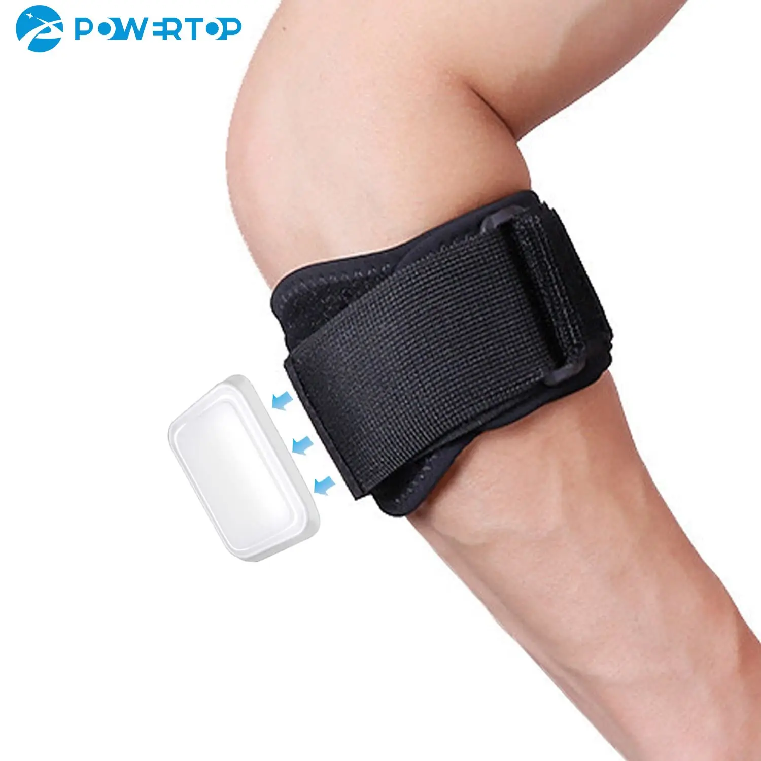 Elbow Brace Support Strap - Forearm Compression Sleeves, Fit Wrap Band for Weightlifting, Tennis & Sports Injury Recovery