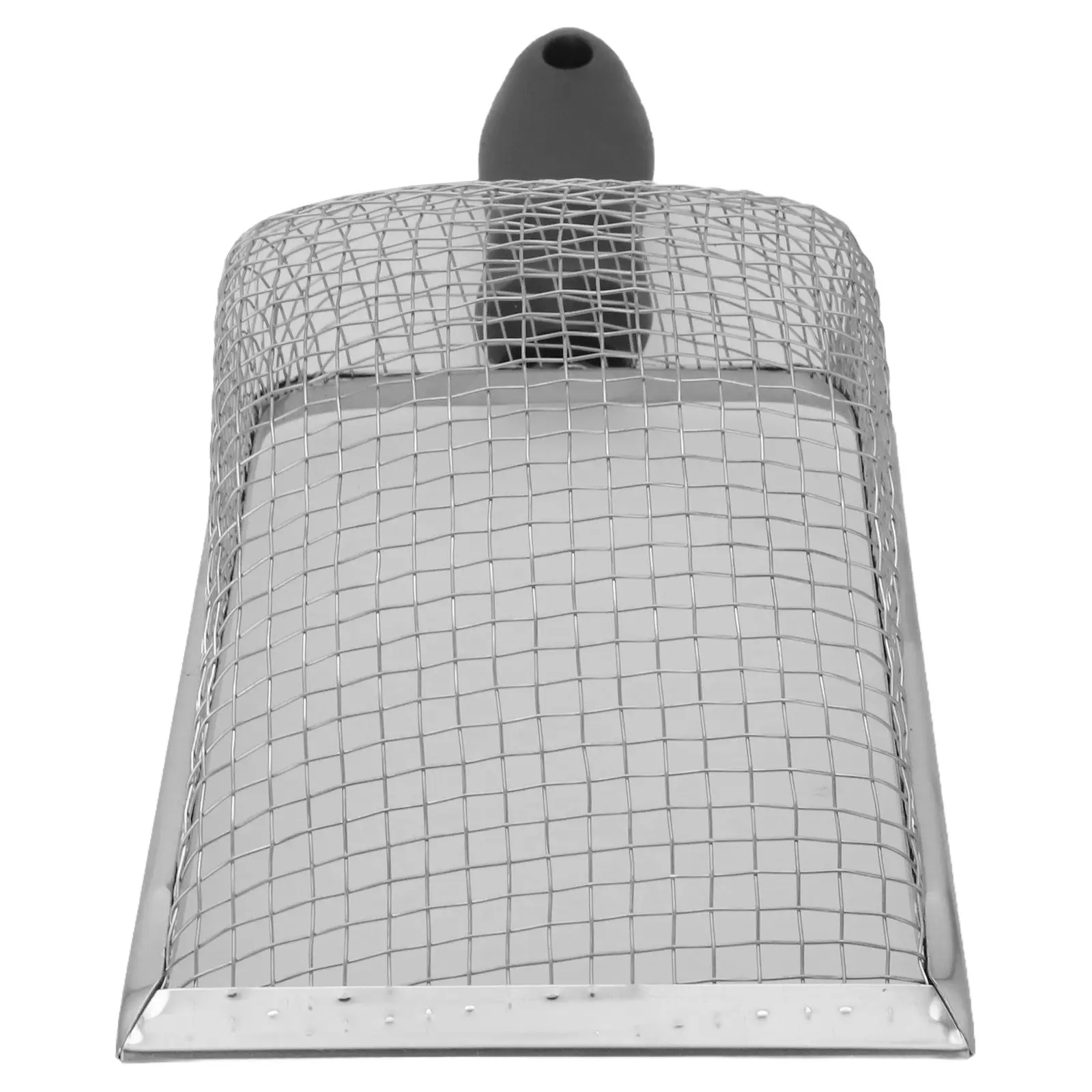 Herramienta de jardinería con mango ergonómico, malla filtrante eficiente, tamaño de malla de 3,8mm, materiales resistentes de 5,0mm para Compost para jardinería