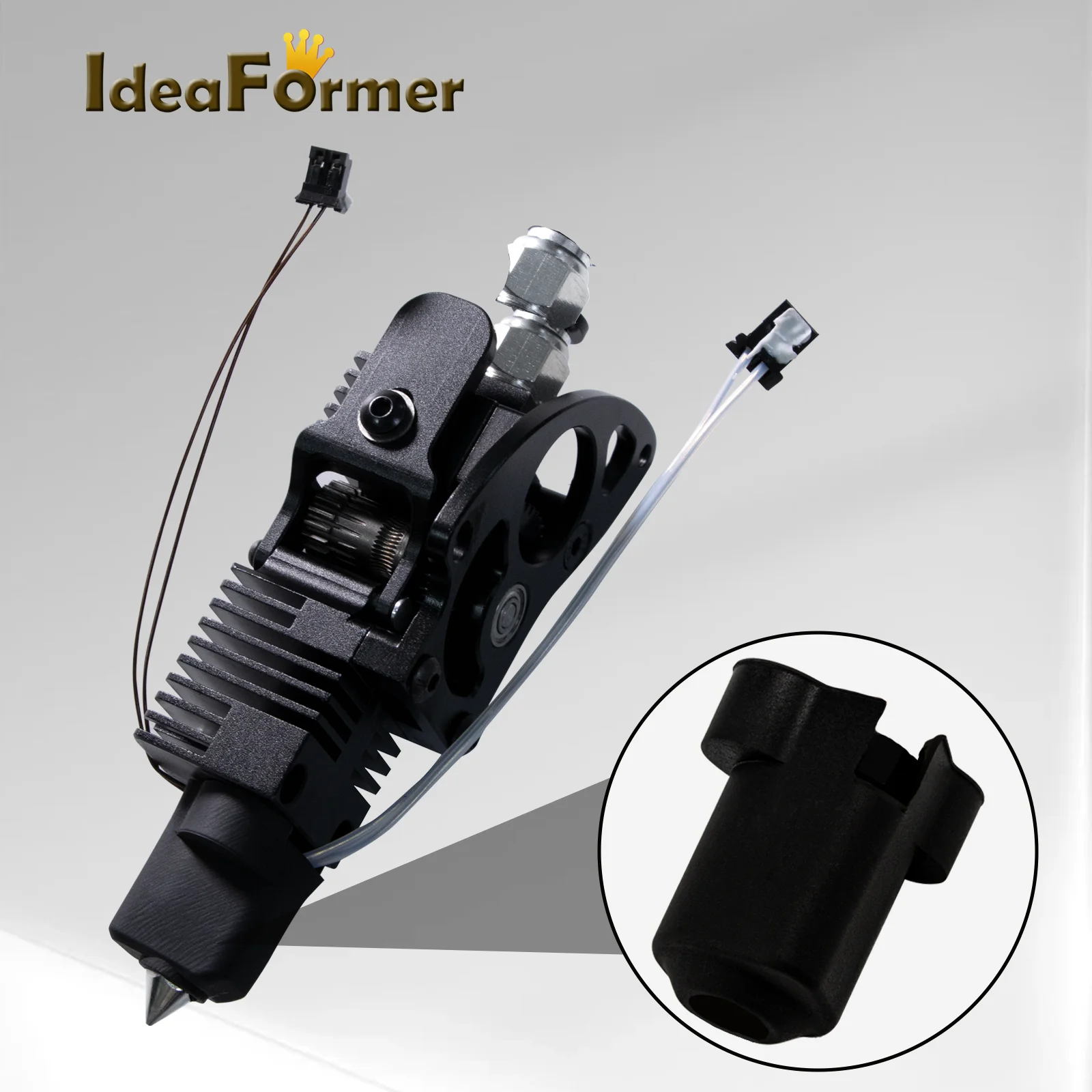 IdeaFormer IR3 V2 Extruder Kit 0.4mm Hardened steel Nozzle 24V 80W High Temperature Direct Extruder For IR3 V2 Printer 3d Parts