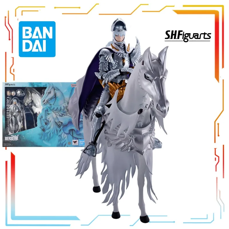 

Bandai Original S. H. Figuarts Mobile Toys Series Griffith (Sword Wind Legend) Action Figure Model Toys Model Gifts for Boys