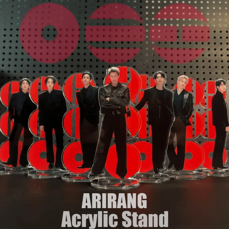 Standee ARIRANG, 0T7, BTSStand, Marchandises pour fans ARIRANG, RM, JHOPE, SUGA, JKOOK, JIN, JIMIN, Standee en acrylique plat