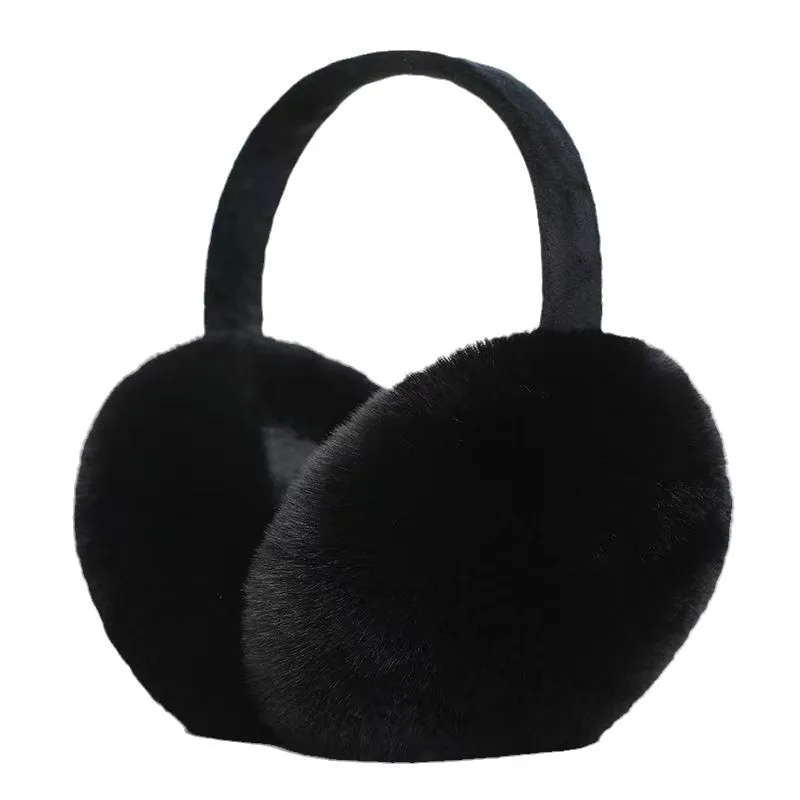 Coppe auricolari invernali calde per uomo e donna, morbidi peluche pieghevoli, calore di guida freddo e antigelo di alto valore