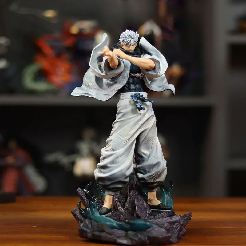 New Product In Stock Spell Art Battle Back Five Way Enlightenment Handheld Model Gk Statue Three Headed Carving Ornament Gift