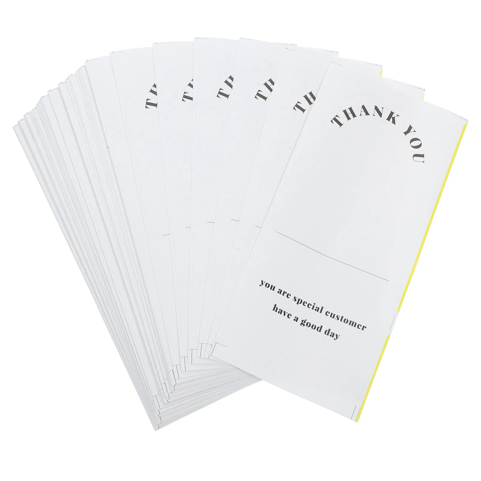 

50Pcs Thank You Sticker Roll for Small Business Packaging Decor Label Stickers Bag Sealing Wrapping Sticker Adhesive Decal Set