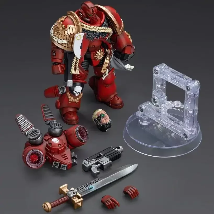 

JOYTOY 40K 1/18 экшн-фигурка Ultramarines Blood Angels Jump Pack Фигурка капитана Модель Коллекция игрушек в подарок
