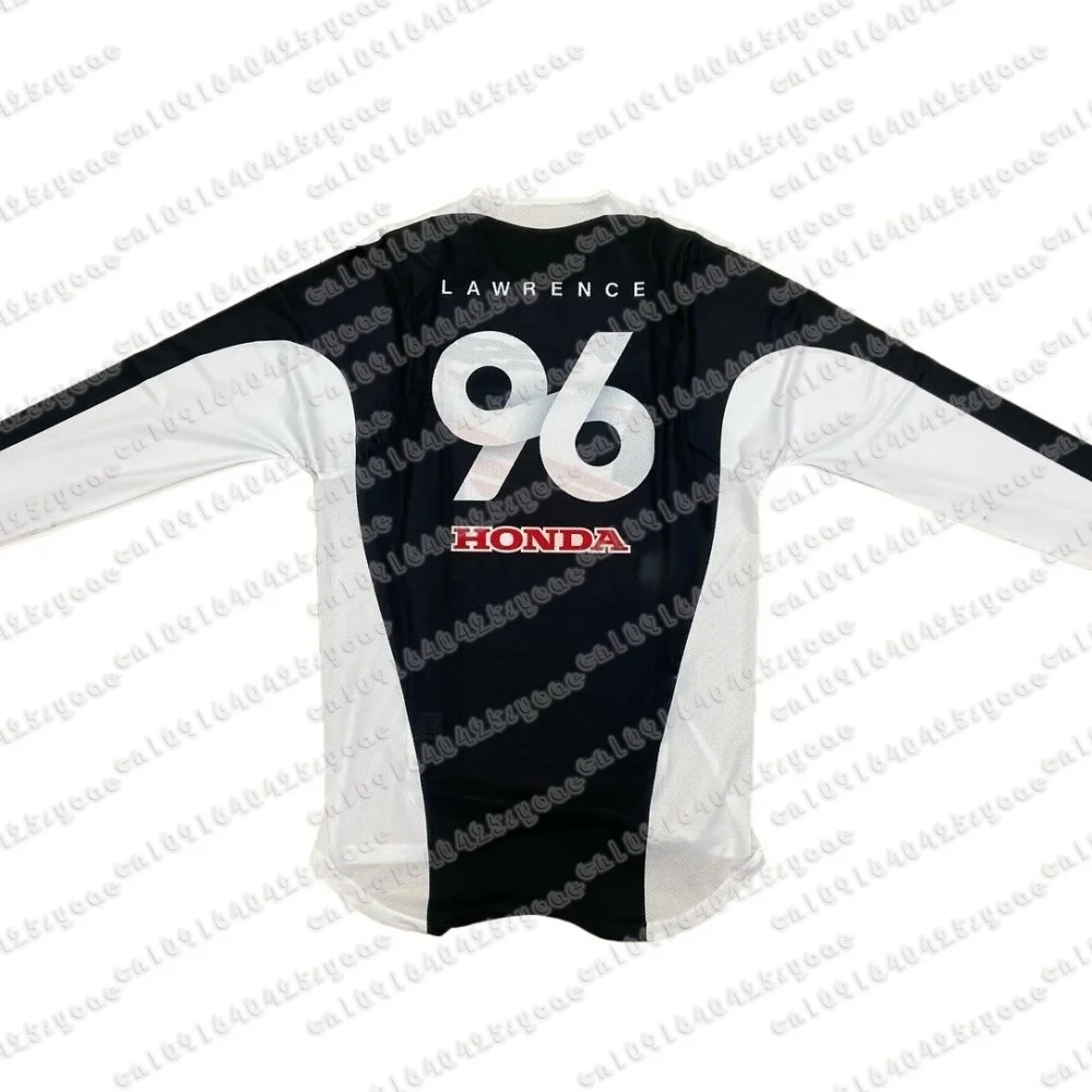 

Honda Motocycle Racing Suit Lawrence #96 Long Sleeved Jersey Men Oversized Breathable Quick Drying Quick Descent Cycling Suit