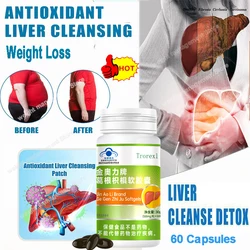 Liver Cleanse Detox Supplement - Health Repair Pills with Pueraria Lobat - Supports Health Liver Function Aid Gallbladder Care