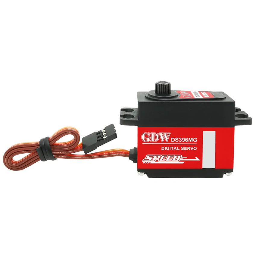 Afbeelding 4: GDW DS396MG 12.9KG Koppel Metal Gear voor Vliegtuig Fixed Wing Turbojet Vliegtuigen Medium Digitale Servomotor