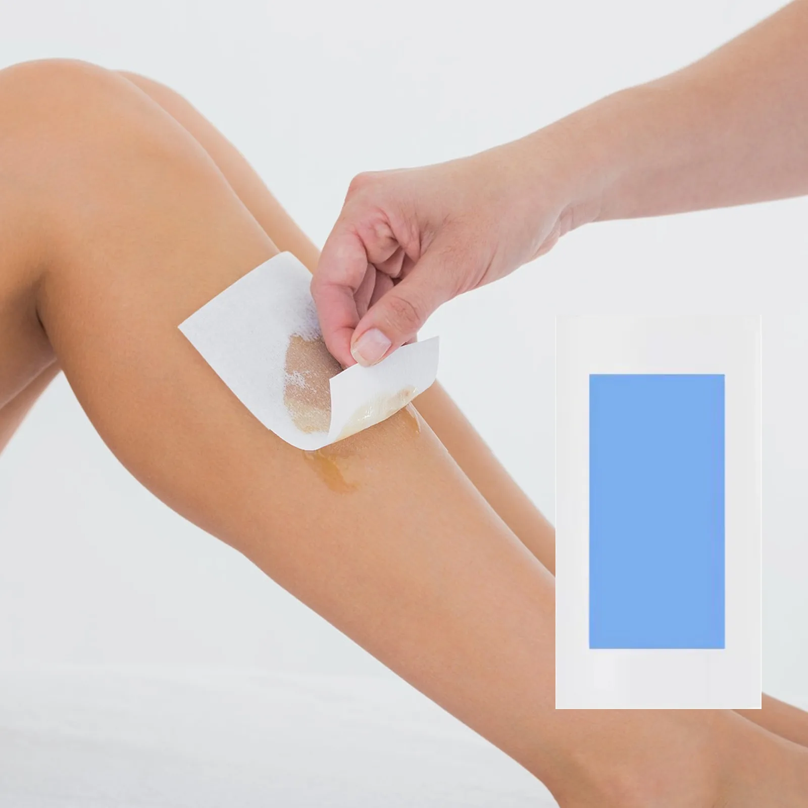 

Arm and leg hair removal wax paper without mineral oil fluorescent agent suitable for sensitive skin hair removal paper