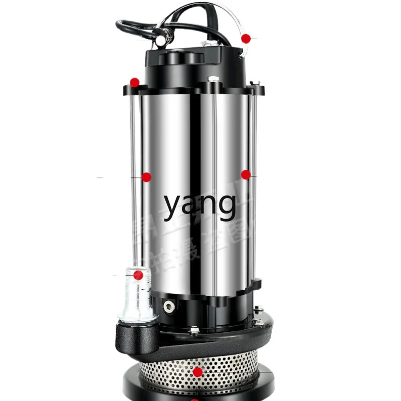 Yjq Small Stainless Steel Pumping Household Water Pumping Machine High Lift Agricultural Irrigation Sewage Discharge