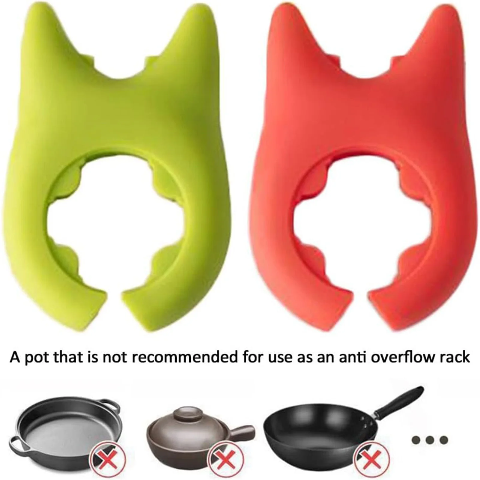 Silicone Spatula Bracket Clips Drainage Tool Chopstick Spoon Rack Suitable for Cooking Utensils