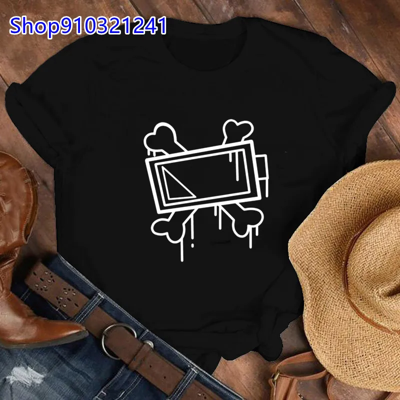 Anime Uzi Murder Drones T-shirty Harajuku Graficzna koszulka Letnie komiksowe koszulki Kreskówka Najlepszy przyjaciel Damskie topy Vintage Tees