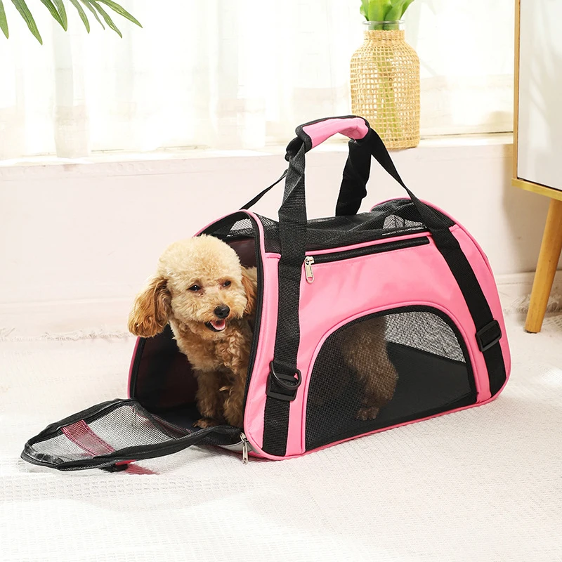 Breathable Foldable Pet Carrier Bag 3