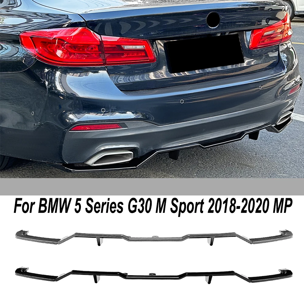 

Для BMW 5 серии G30 M Sport 2018-2020 MP задний бампер, диффузор, спойлер, сплиттер, защита для стайлинга автомобилей, автоаксессуары