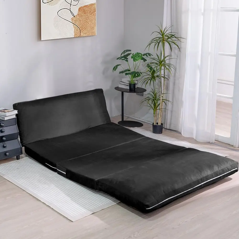 

3-in-1 Bean Bag Chair: Convertible Sofa Bed with Pillow for Adults, Ideal for Bedrooms, Living Rooms, and Apartments