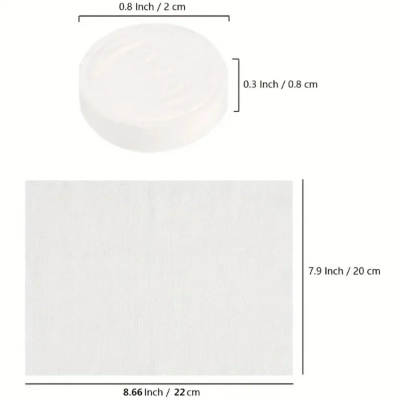25/50/100PCS Disposable Compressed Towelettes Soft Mini Towel Tablets Tissue Wipes Napkin Portable Magic Towel For OutdoorTravel