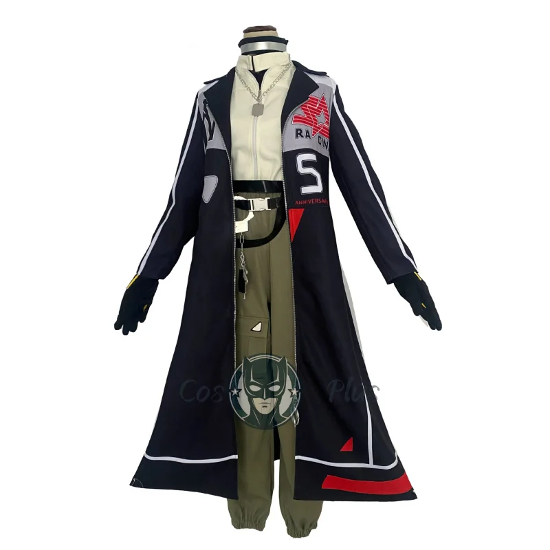 لعبة الهوية الخامس ألفا لورينز سجن واردن الناسك تأثيري حلي بدلة حفلة تنكرية هالوين كرنفال الزي الرسمي مخصص