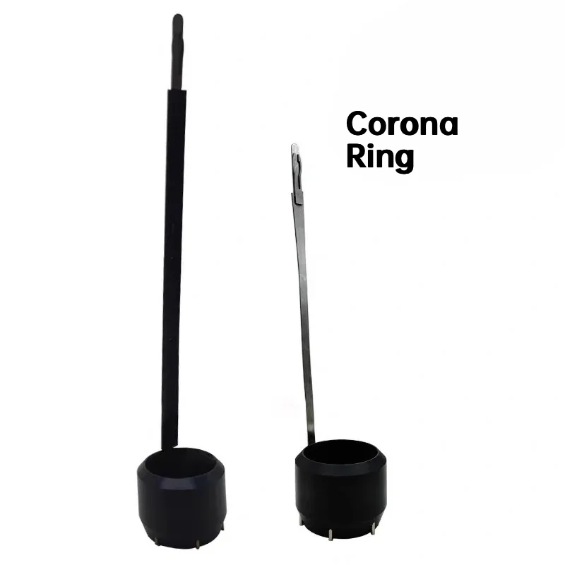 

Токопроводящее разрядное суперкольцо (коронное кольцо) для электростатического распылителя порошковой краски