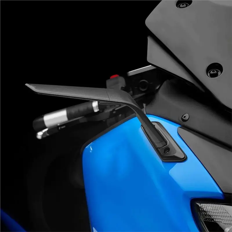Best-Selling For Yamaha TMAX 560(2022-2024) Compatible Adjustable Wing-Style Rearview Mirror-Anti-Glare Blue Glass Design