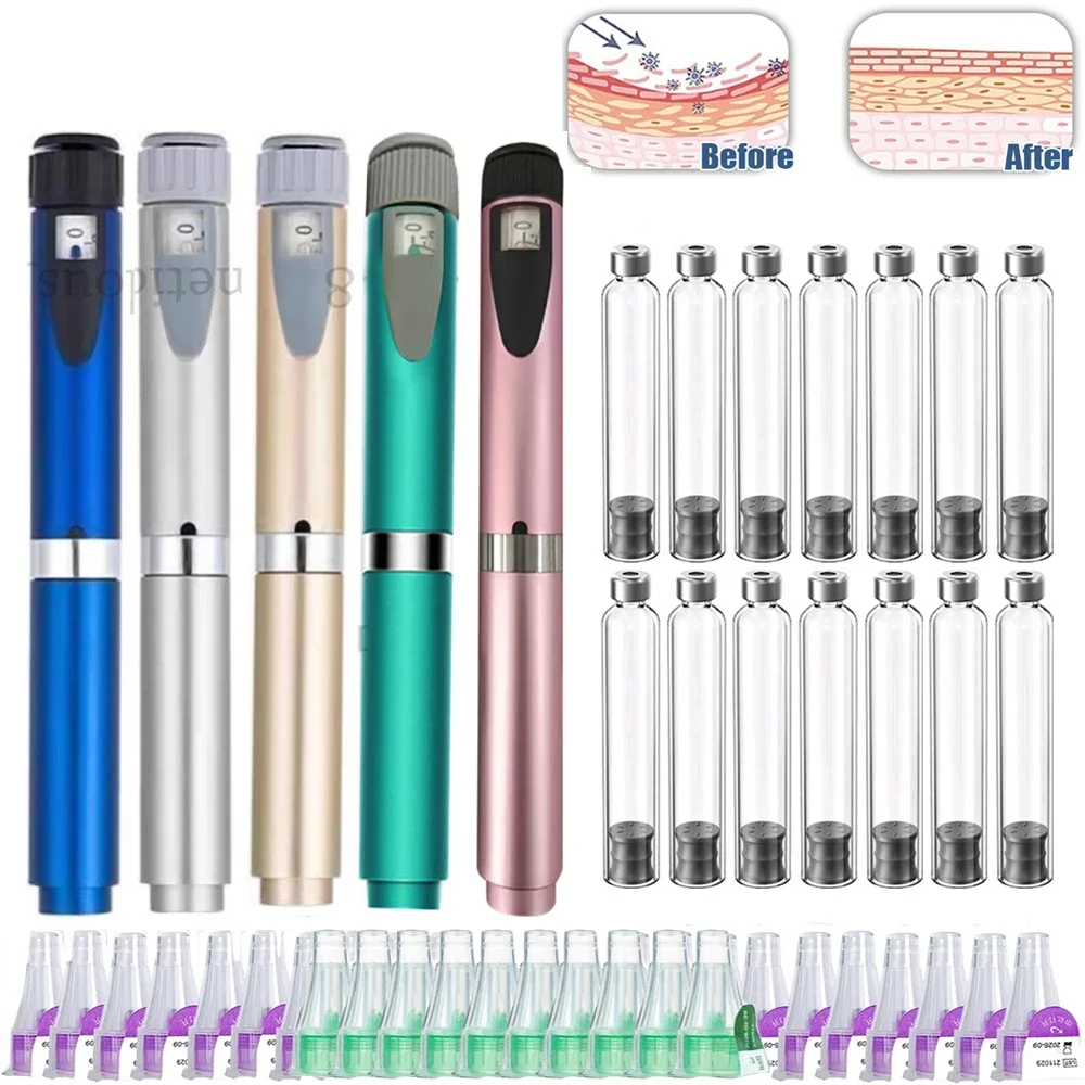 

Magic Pen Tattoo Pen Kit Cartridges 3ml Empty Cassette Bottle Individual Packaging Medical Aesthetics for Lilly Insulin Pen