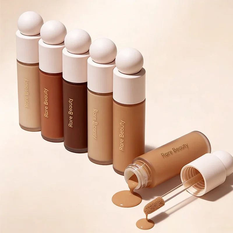 

Rare Beauty Liquid Touch Weightless Foundation Naturally Covers Flaws Dark Circles Acne Moisturizing Base Makeup for Beginners