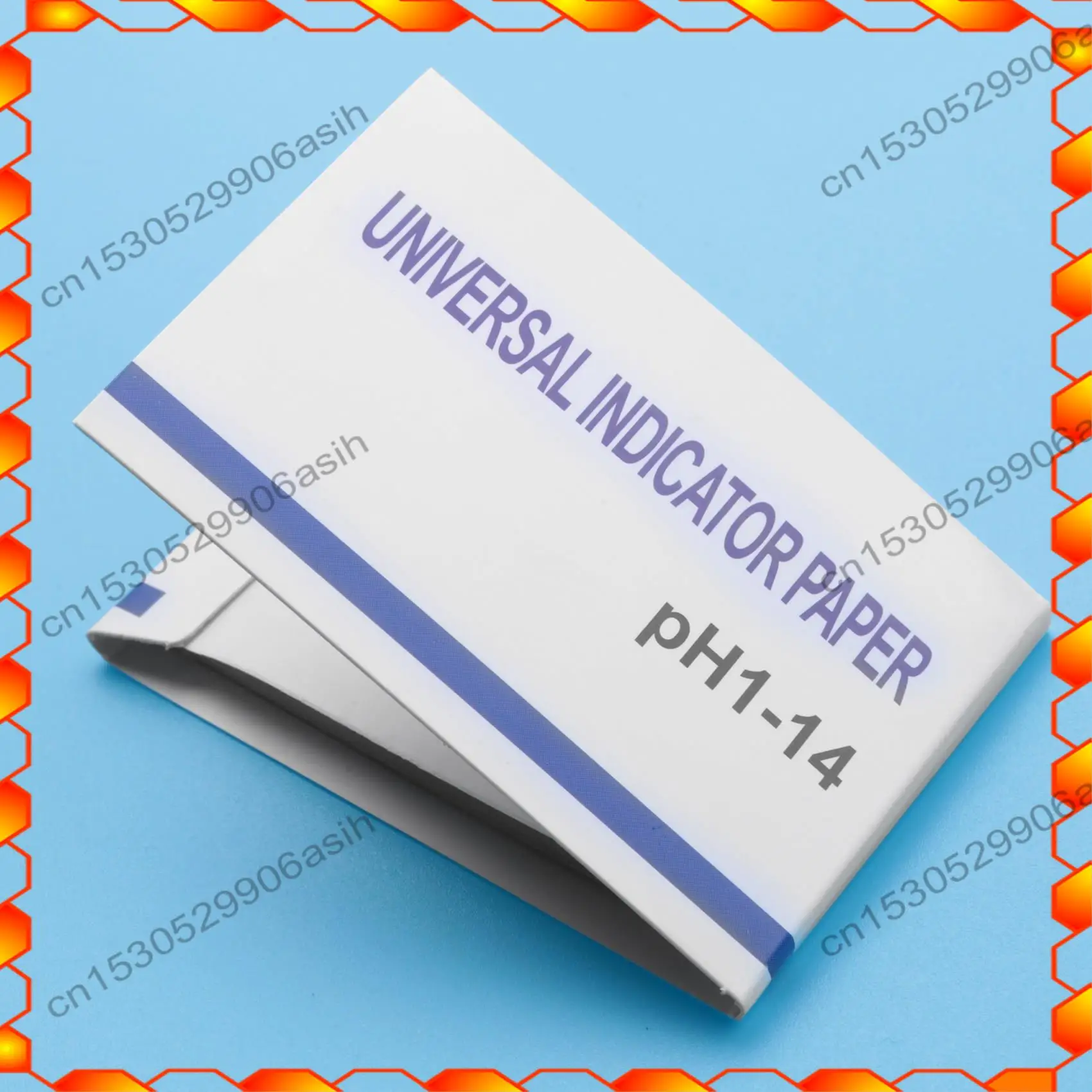 -AT52 2 комплекта 160 полосок 1-14 PH Лакмусовая бумага Ph Test Strips Водная косметика Soil PH Test Paper Strips с картой управления