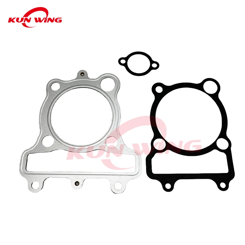 Cylinder Head & Base Gaskets Set Fit for Yamaha Bear Tracker 250 1999-2004 XT 229 YFM 250 71mm
