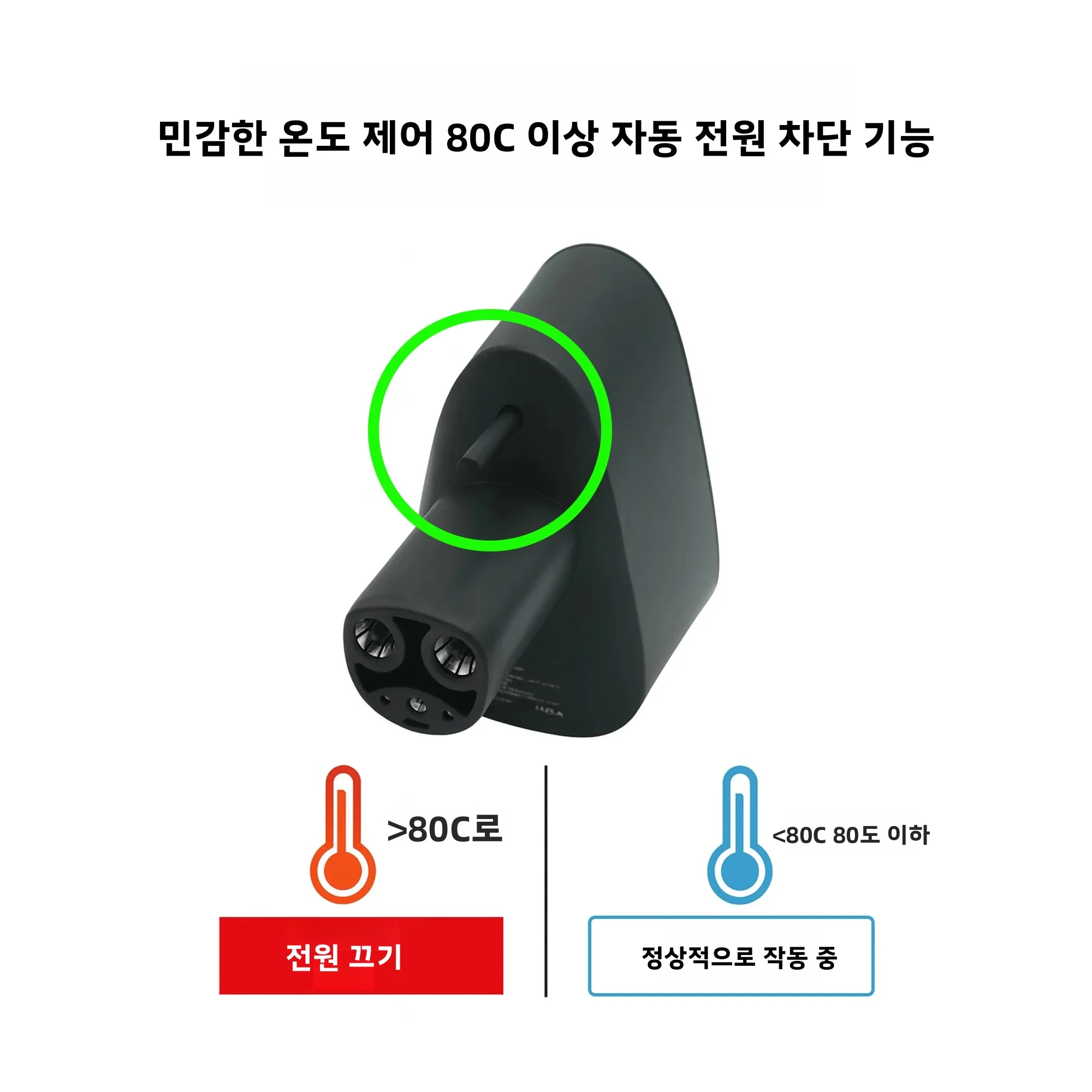 FITMPH CCS 1에서 테슬라 DC 충전 변환기, 500V DC, 250kW, 모델 3,Y,S,X 호환, 고속 충전 레벨 3 충전 썸네일 4