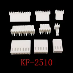 50Pcs KF-2510 Pitch 2.54mm Terminal 2/3/4/5/6/7/8/9/10 Pin Male Plug / Female Socket Housing Plastic Shell Pin Header Connector