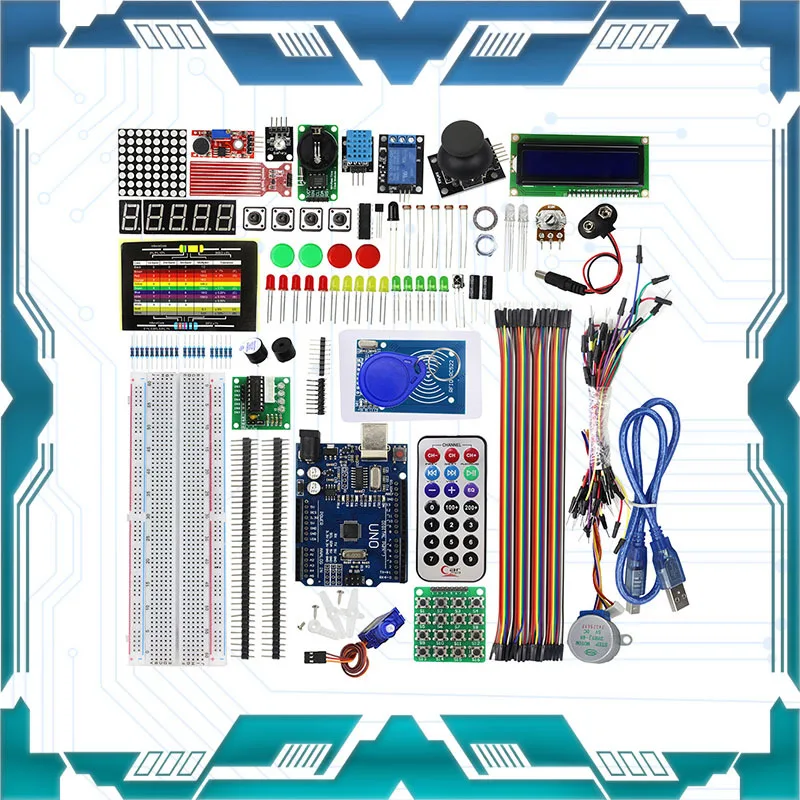 R3 Development Board RFID Upgraded Starter Learning Kit Stepper Motor Educational Kit