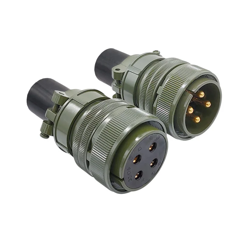 32-17 MIL-C Military Specification Connectors 4 Pin Circular Connector 5015 MIL STD MS3102A MS3106A MS3108A Plug Socket