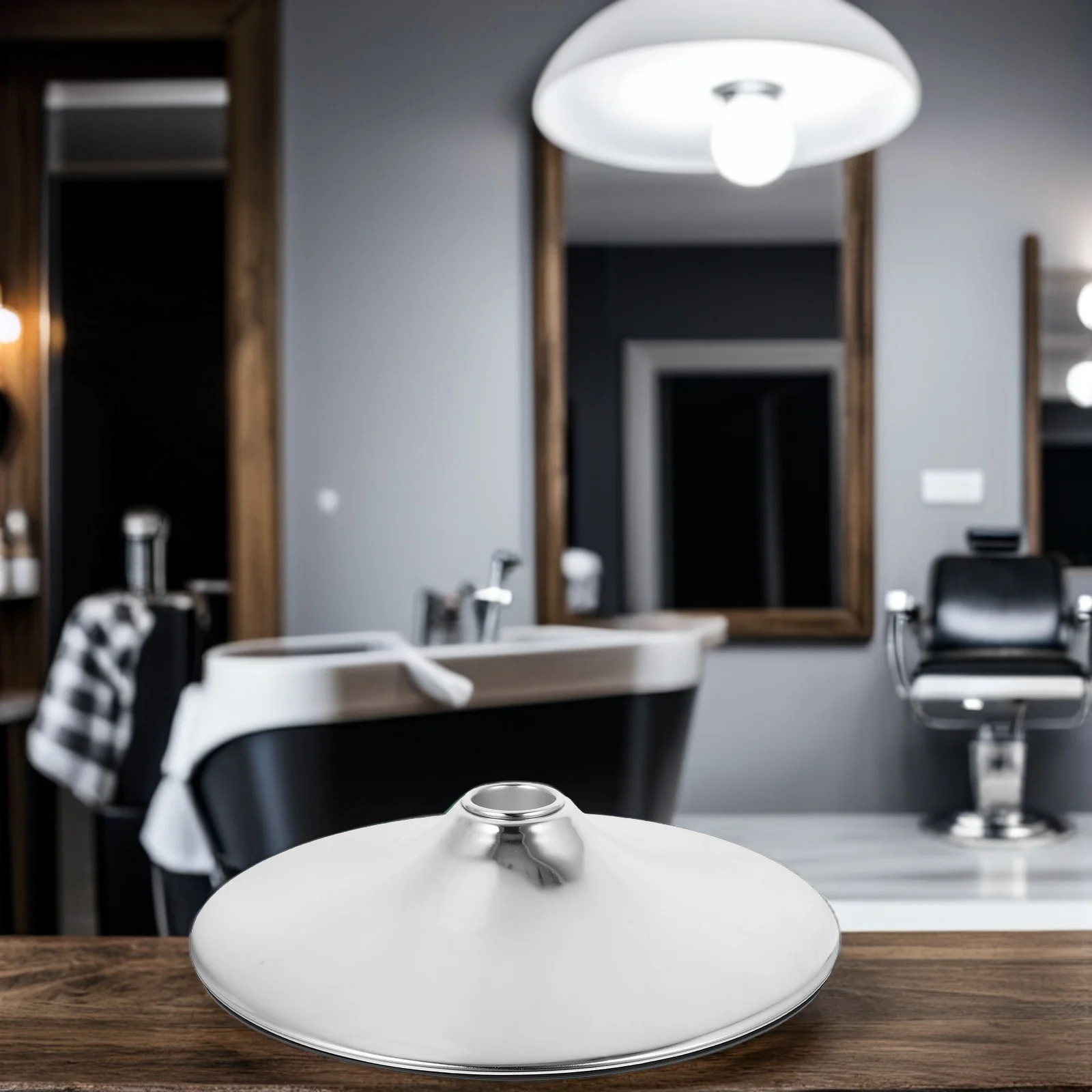 

Beauty Chair Swivel Base Heavy Duty Metal Round Replacement For Hydraulic Styling Chair Salon Equipment Parts