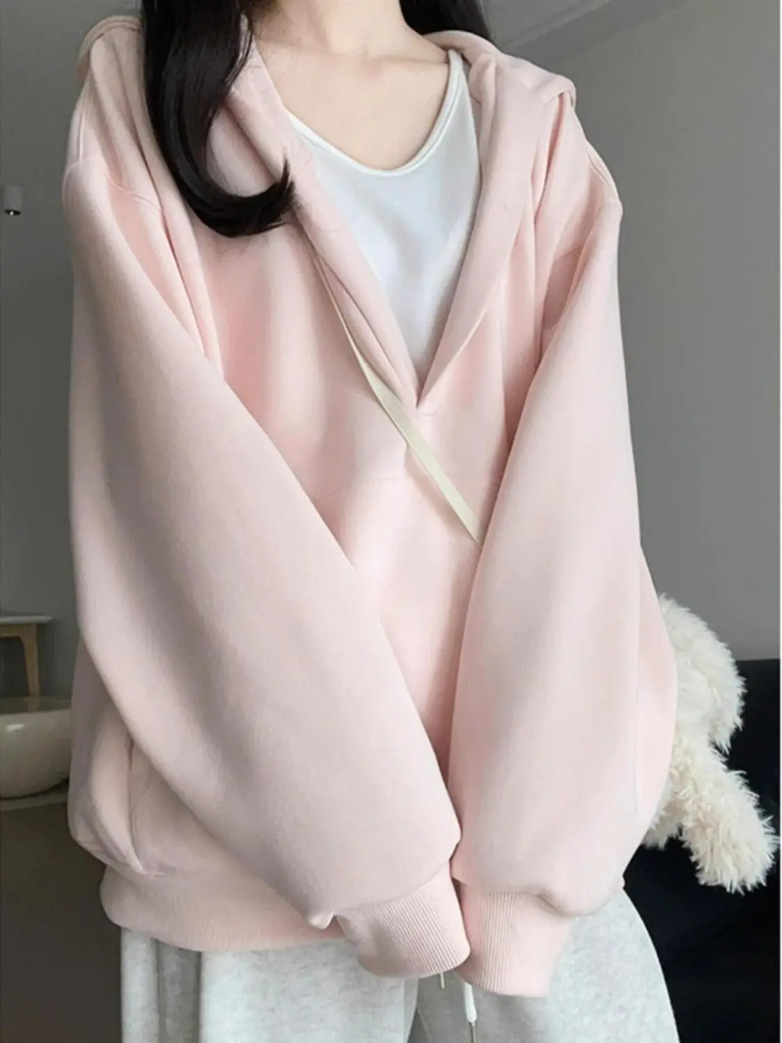 

Черные толстовки с капюшоном, женская зимняя легкая трикотажная одежда в готическом стиле для спортивной одежды, тренд в тренажерном зале, элегантный флисовый женский рождественский стиль