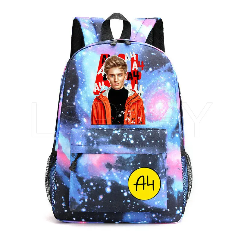 А4 Casual Backpack Laptop Cute School Bags for Teenage Women Men Vlad A4 Backpack Travel Teen Shoulder Bag Children Mochilas