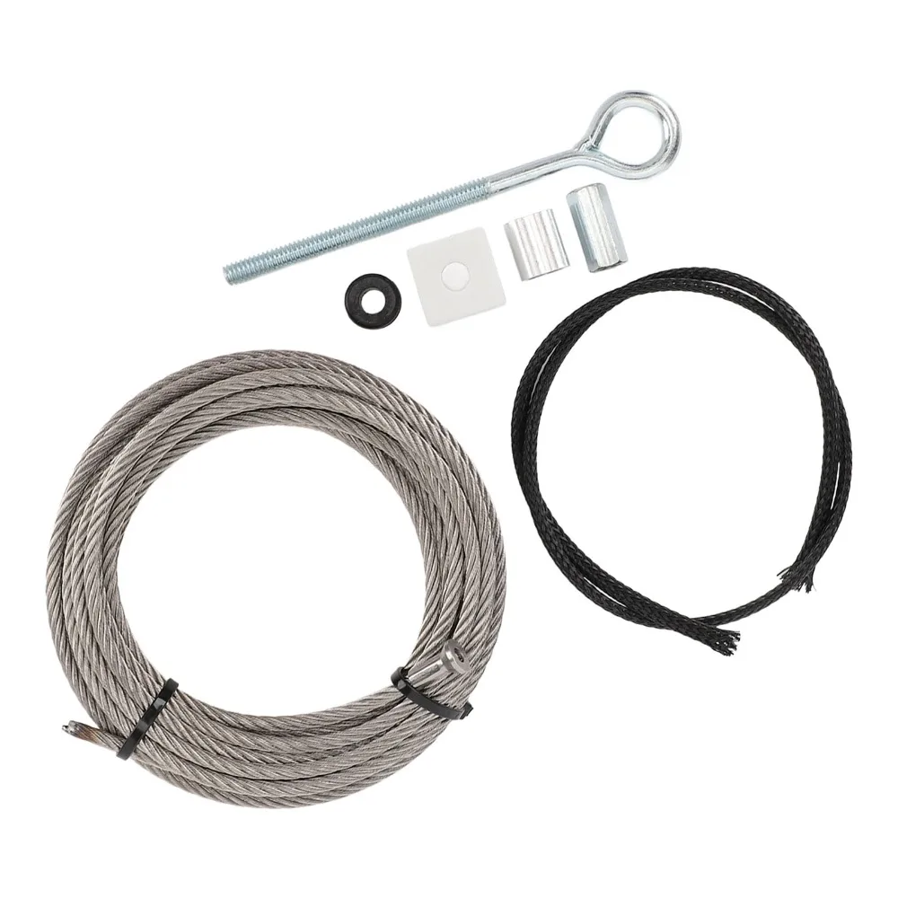 

Repair Kit 22305 RV Slideout Cable Repair Kit 5/32 Inch Stainless Steel Flexible RV Wire Multi-Purpose Wire Cable Replacement