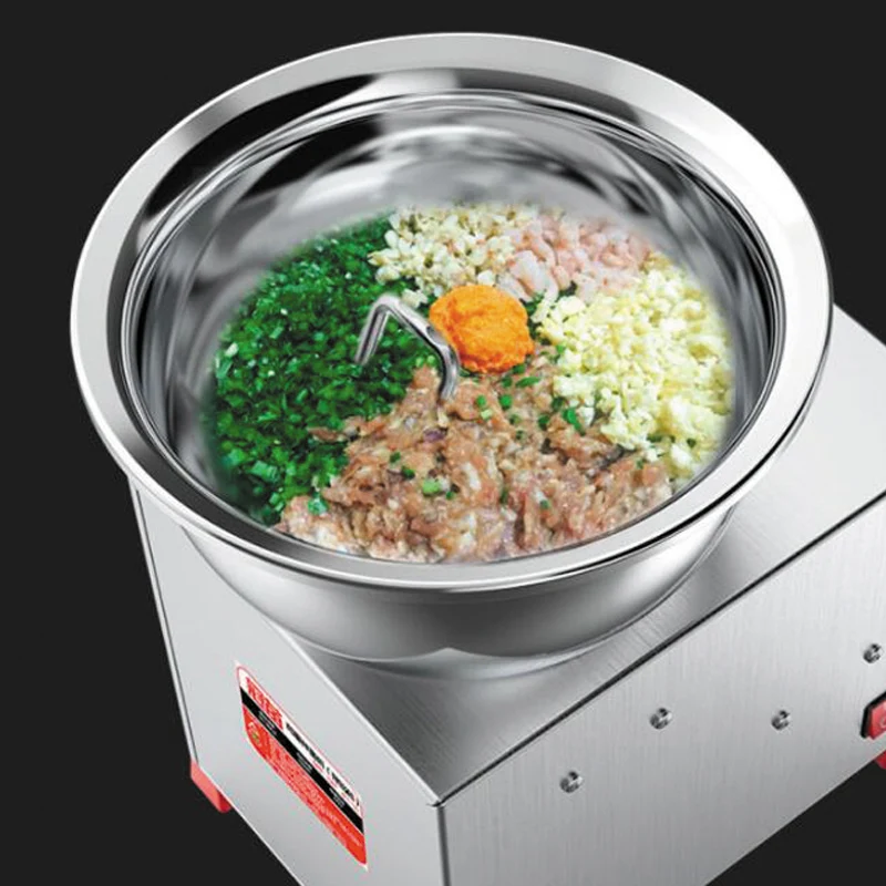 Mezcladora de Doble Acción Totalmente Automática, Máquina para Hacer Masa, Equipo para Mezclar y Amasar, Herramienta para Fermentar y Mezclar Harina para Restaurantes